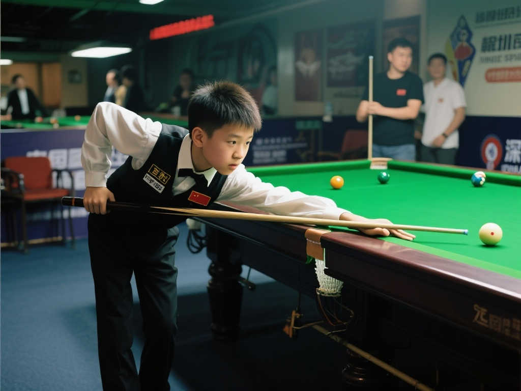 赵心童童年珍稀画面流出!深圳桌球馆赛前巧遇少年赵心童 赵心童童年珍稀画面流出!深圳桌球馆赛前巧遇少年赵心童